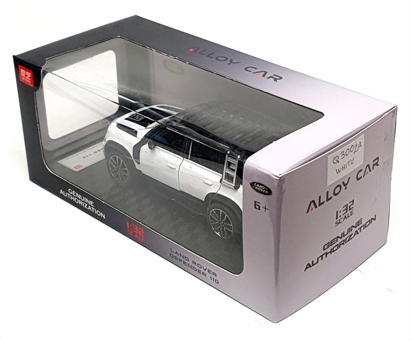 QY Toys 1/32 Scale Q3002A - Land Rover Defender 110 - White