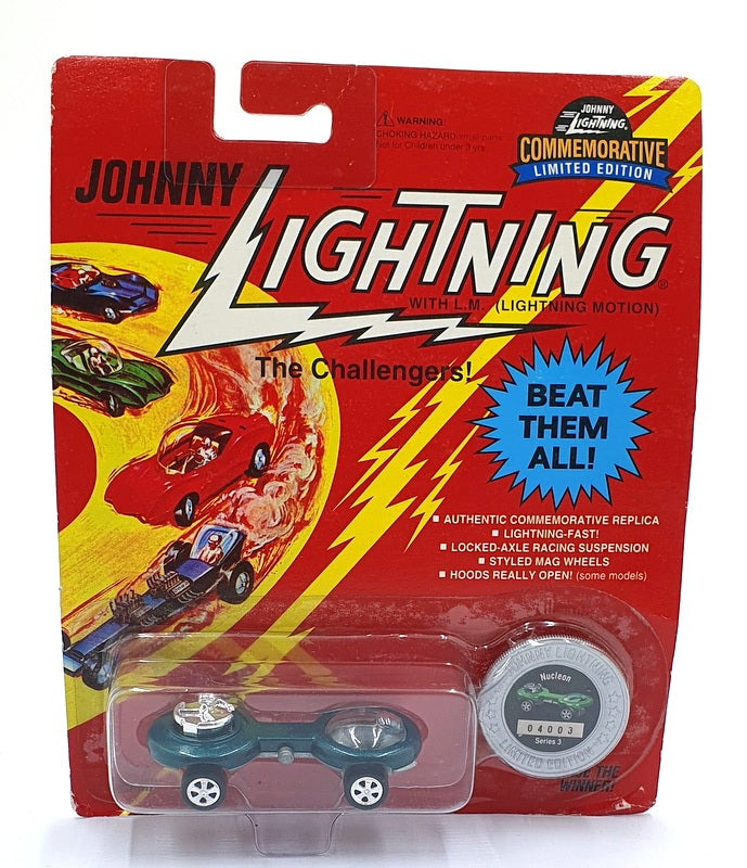 Johnny Lightning 1/64 Scale 100-132 - The Challengers Nucleon - Met. Green