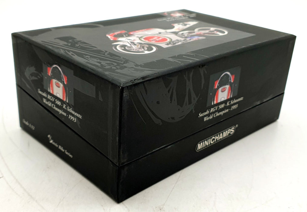 Minichamps 1/12 Scale 122 932034 - Suzuki RGV 500 K.Schwantz Champion 1993