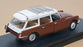 Rio 1/43 Scale Diecast No. 99 - 1958 Citroen ID 19 Break - Brown/White