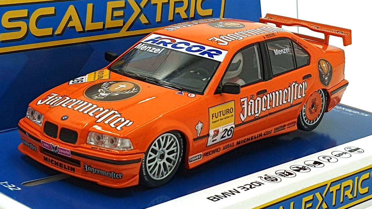 Scalextric 1/32 Scale Slotcar C4624 - BMW 320i #26