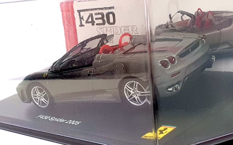 Altaya 1/43 Scale Diecast 5425B - 2005 Ferrari F430 Spider - Met Grey
