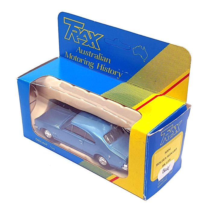 Trax 1/43 Scale Diecast 8004 - Holden Monaro HK GTS - Blue