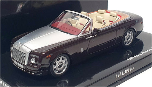 Minichamps 1/43 Scale 436 134732 - Rolls Royce Phantom DHC - Met Brown