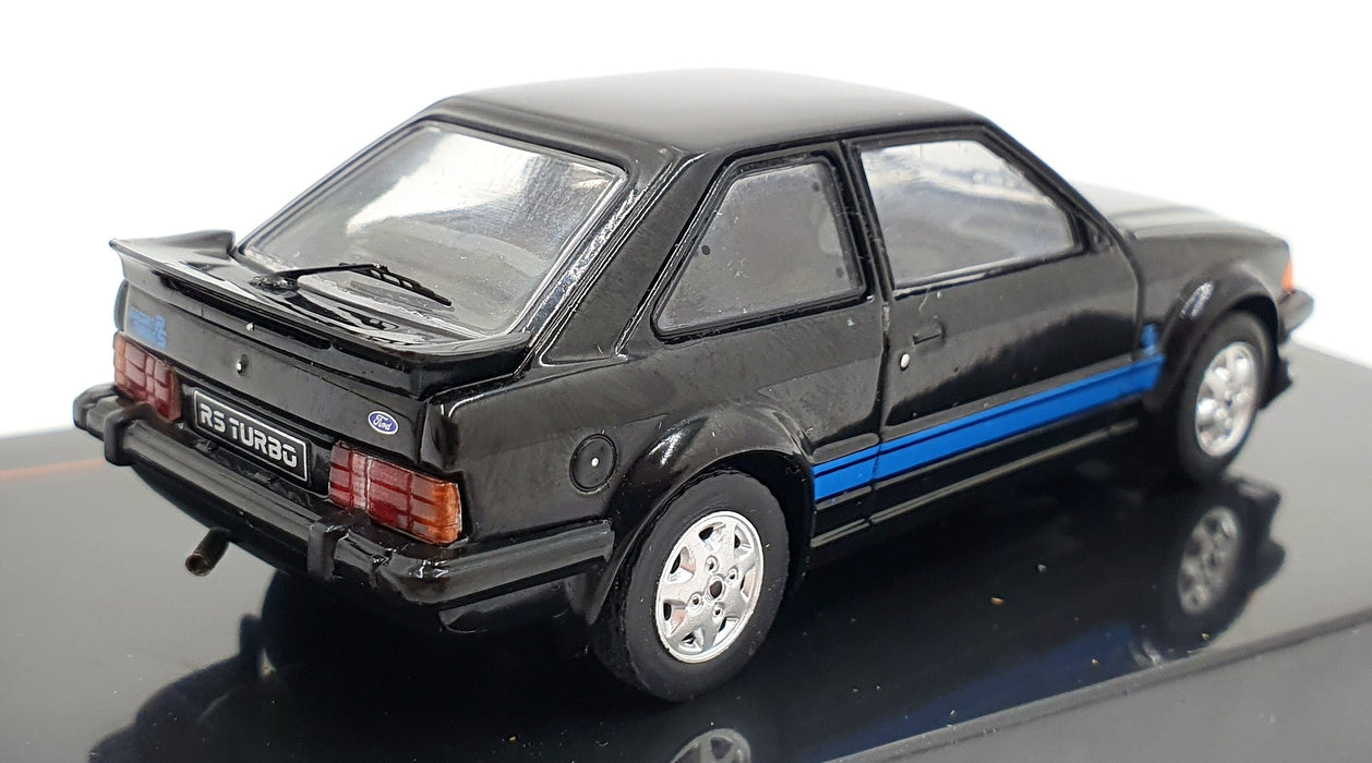 Ixo 1/43 Scale Diecast CLC419N - 1984 Ford Escort MkIII RS Turbo - Black
