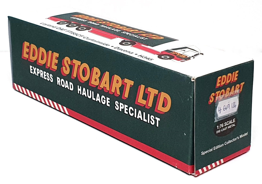Atlas Editions 1/76 Scale 4 649 124 - DAF FT85CF Davena H345 - Eddie Stobart Ltd