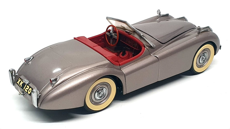 Danbury Mint 1/24 Scale DM5624A - 1949 Jaguar XK120 - Met Grey