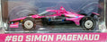 Greenlight 1/64 Scale 11556 NTT Indycar Series #60 S. Pagenaud - Blue/Pink