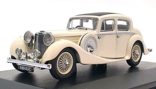 Oxford Diecast 1/43 Scale JSS001 - Jaguar SS 2.5 Saloon - Cream