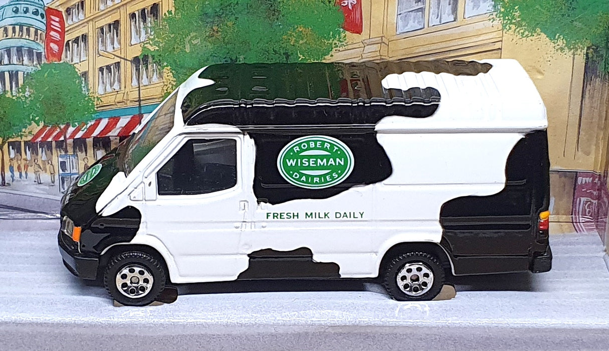 Corgi Diecast 58101 - Ford Transit Van Robert Wiseman Dairies - White/Black