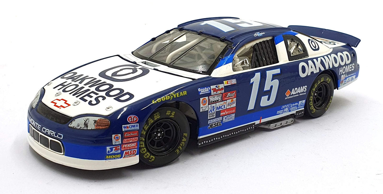 Action 1/24 Scale Diecast W249935064 1999 Chevrolet Monte Carlo #15 NASCAR