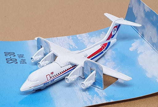 Matchbox Sky-Busters Diecast SB-38 - BAe 146 Aircraft Dan Air - White
