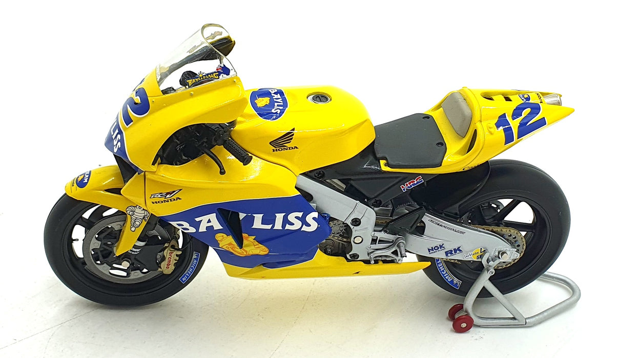 Minichamps 1/12 Scale Diecast 122 051012 Honda RC211V Camel T.Bayliss 2005
