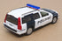 Amercom 1/43 Scale AM622 - Volvo V70 Finland Police Car - White/Black