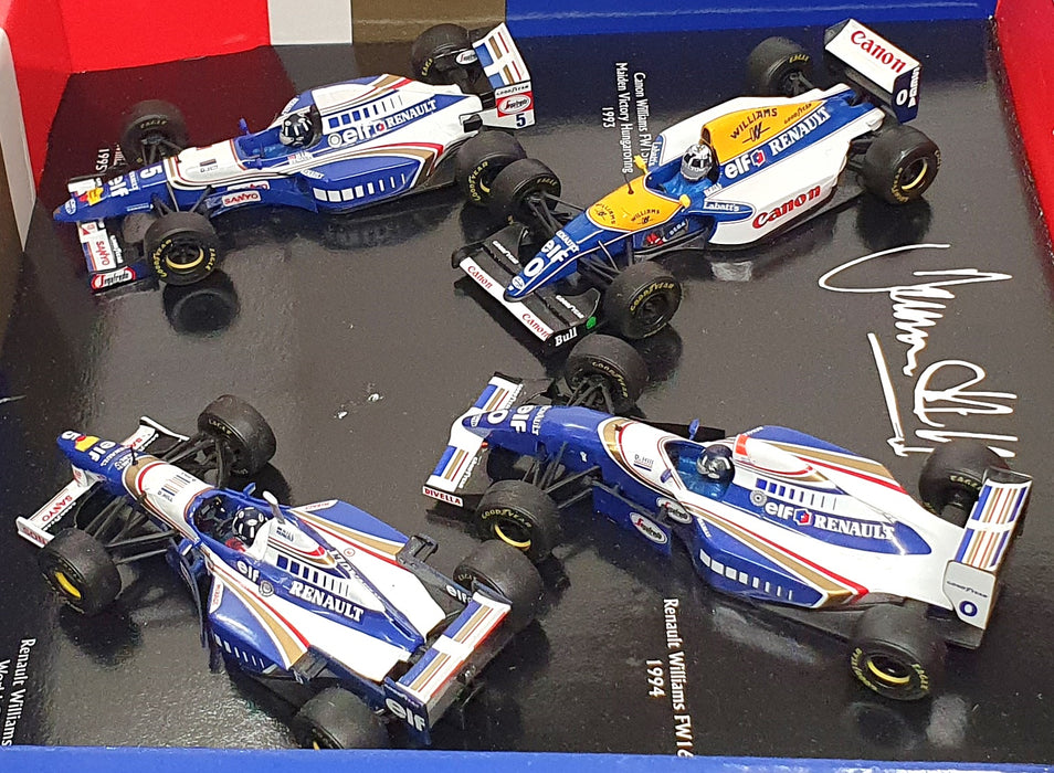 Onyx 1/43 Scale LE-8 - F1 Williams 4 Piece Set - Damon Hill World Champion 1996
