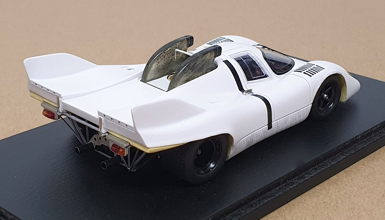 Spark Model 1/43 Scale S1899 - Porsche 917 Schnorkel 1971 Test Car - White