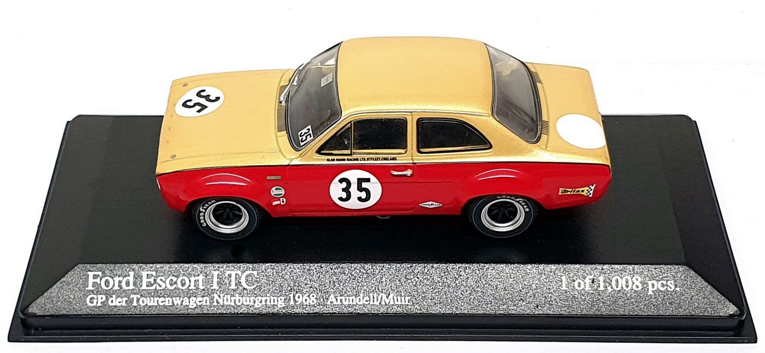 Minichamps 1/43 Scale 400 688135 - Ford Escort I TC #35 ADAC GP der TW 1968