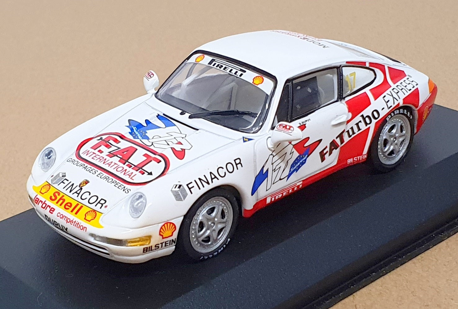 Minichamps 1/43 Scale 430 946317 - Porsche 911 Supercup 1994 D. Dupuy