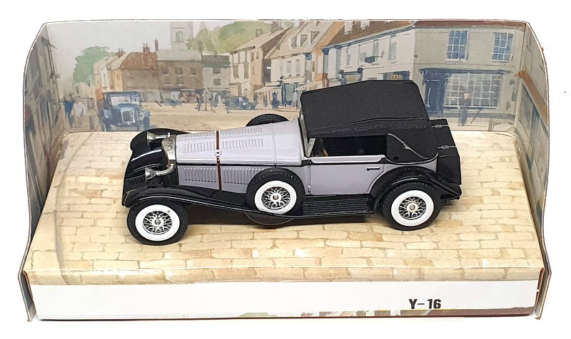 Matchbox Appx 10cm Long Y-16 - 1928 Mercedes Benz SS - Grey/Black