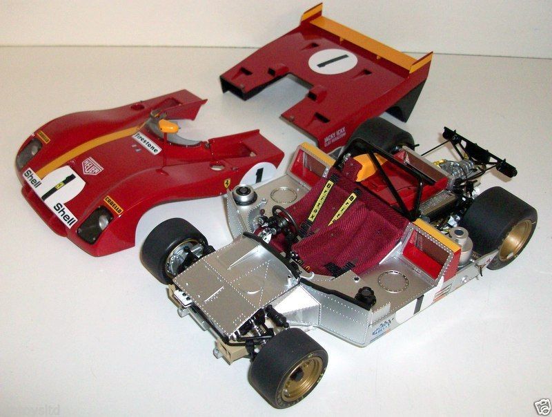 GMP 1/18 Scale Diecast G1804107 - Ferrari 312PB Jacky Ickx #1 