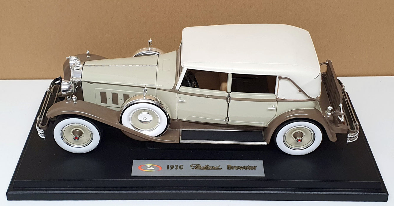 Signature Models 1/18 Scale 18103 - 1930 Packard Brewster - Greenish Grey/Brown
