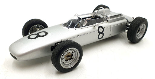 Autoart 1/18 Scale Diecast DC18626H - Porsche 804 F1 #8 - Silver