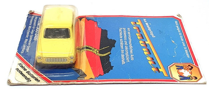 Pkw Modellautos 1/55 Scale 300/0489 - Trubant - Yellow