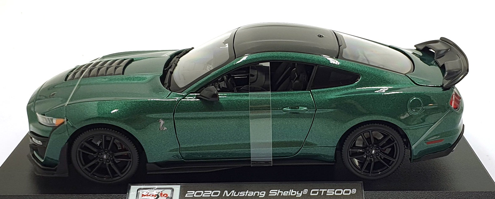 Maisto 1/18 Scale Diecast 46629 - 2020 Mustang Shelby GT500 - Met. Green