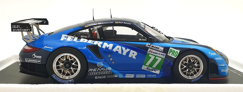 Spark 1/18 Scale Resin 18S073 - Porsche 997 RSR #77 LM 2012