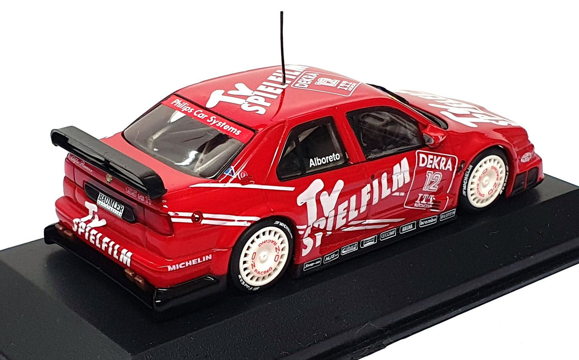 Minichamps 1/43 Scale 430 950212 - Alfa Romeo 155 V6 TI DTM '95 #12 Alboreto