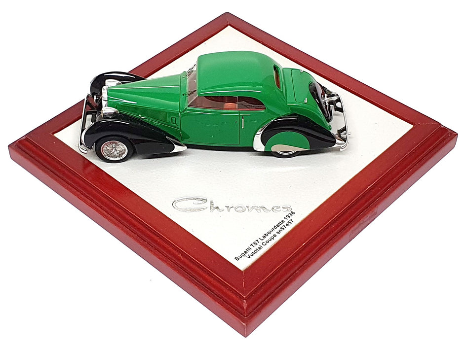 Chromes Ilario 1/43 Scale Chro040 - 1936 Bugatti T57 Labourdette Vutotal Coupe