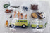 Corgi Gift Set No. 36 - Tarzan 22 Piece Set Land Rover And Trailer With Panorama