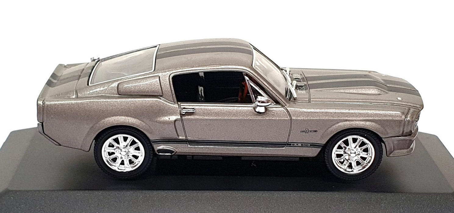 Road Signature 1/43 Scale 43202 - 1967 Shelby GT500 - Met. Grey/Black