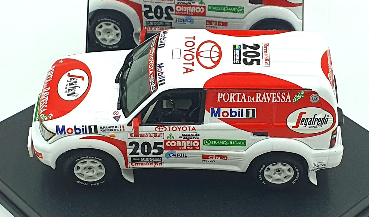 Skid 1/43 Scale SKM133 - Toyota Land Cruiser #205 Portuguese Champion 1998