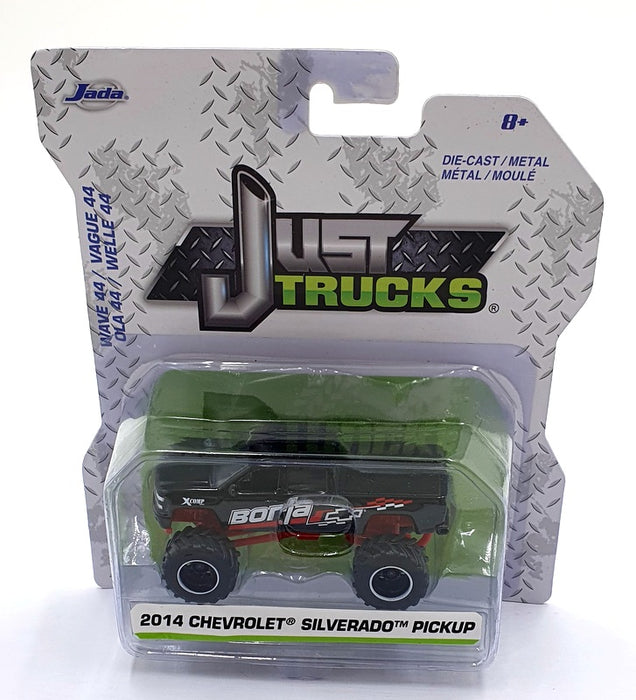 Jada Just Trucks 1/64 Scale 14020 - 2014 Chevrolet Silverado PickUp - Black