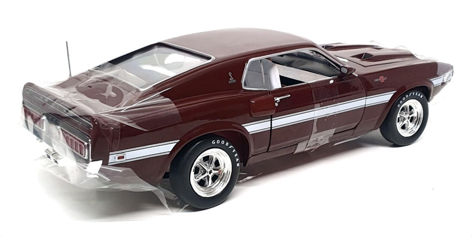 Autoworld 1/18 Scale AMM1290/06 - 1969 Shelby GT-500 - Maroon