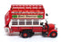 Corgi Appx 15cm Long Diecast TCB02B - Thornycroft Bus Poole Advertiser REWORKED