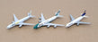 Herpa 1/1000 Scale 570329 - 3 Piece Boeing Cargo Set AeroLogic Jade Lufthansa