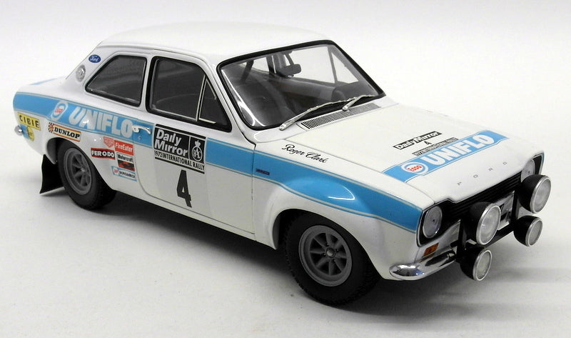 Minichamps 1/18 Scale Diecast 100 728104 Ford Escort Mk1 RS 1600 RAC Rally 1972