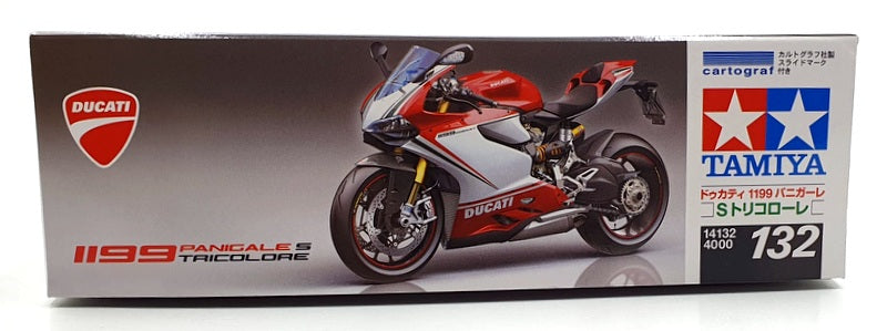 Tamiya 1/12 Scale Model Kit 132 - Ducati 1199 Panigale 5 Tricolour