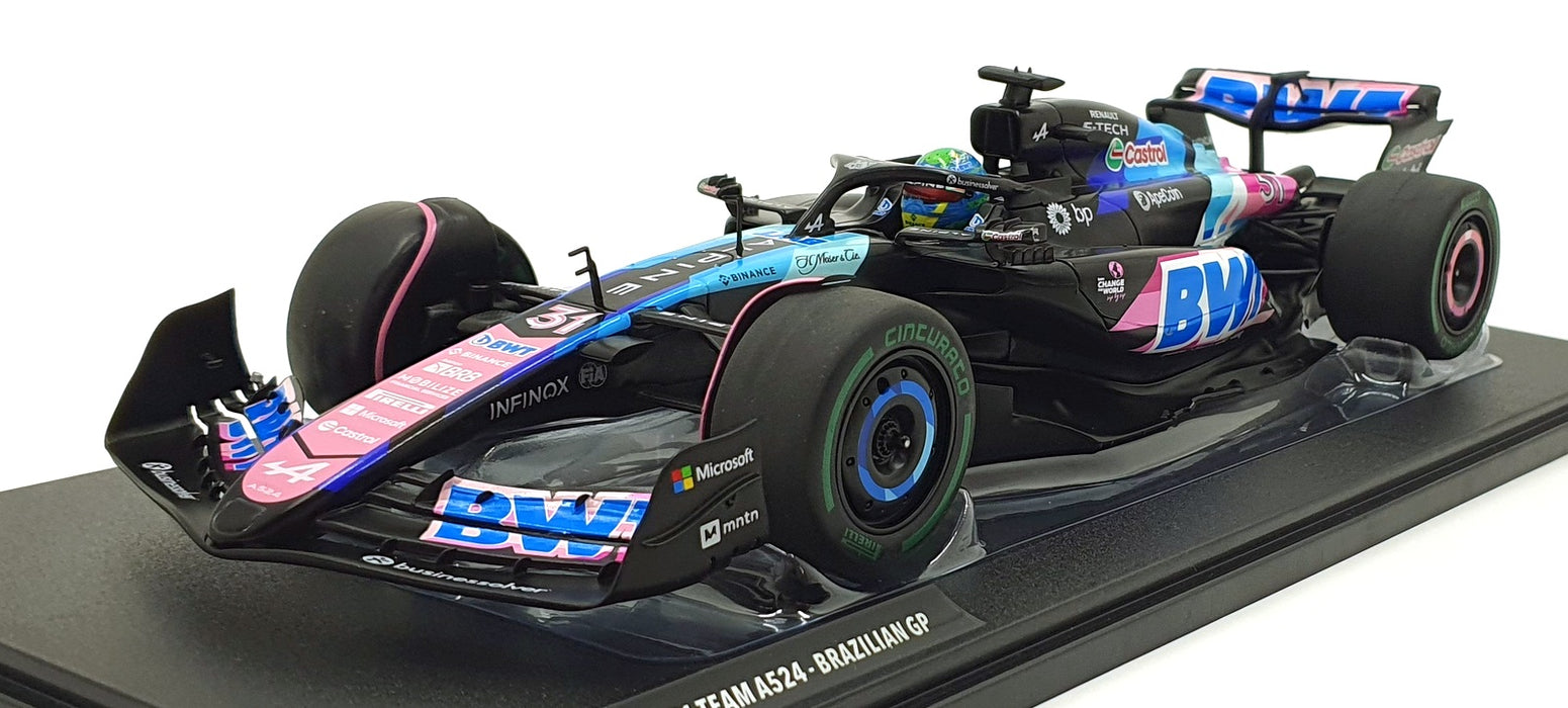 F1: Alpine apresenta A524 e continua 'revezamento' de cores F1: Alpine apresenta A524 e continua 'revezamento' de cores