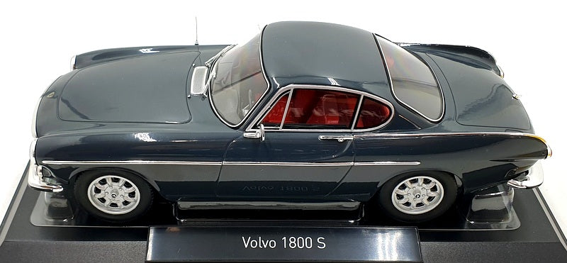 Norev 1/18 Scale Diecast 188704 - Volvo 1800 S 1969 - Grey/Red Interior