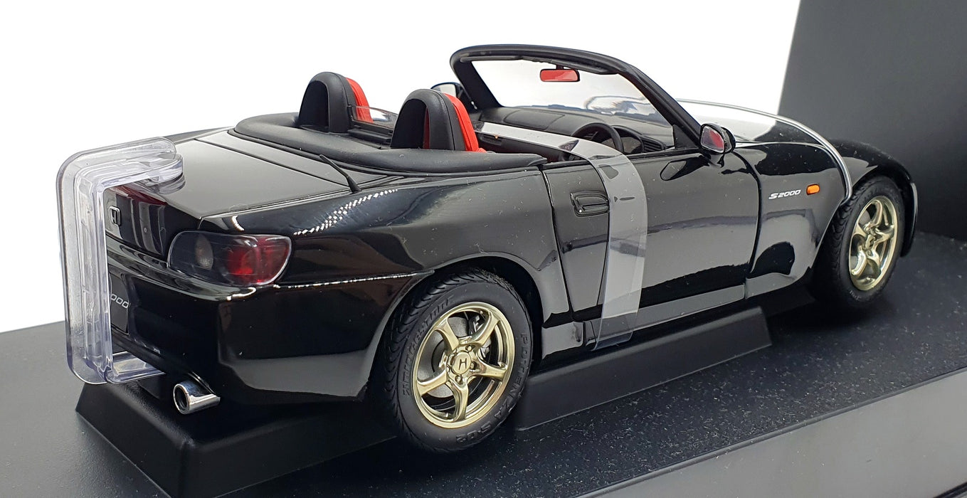 Autoart 1/18 Scale 73210 - Honda S 2000 Japanese Version - Black
