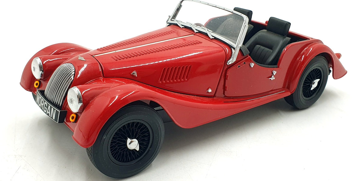 Kyosho 1/18 Scale Diecast DC23426L - Morgan 4/4 Sport - Red — R.M.