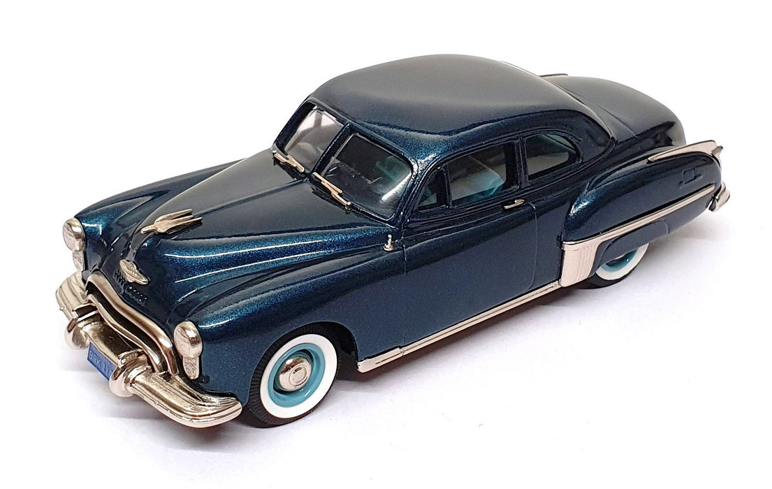 Brooklin 1/43 Scale BRK114 - 1949 Oldsmobile 88 Club Coupe - Met. Blue