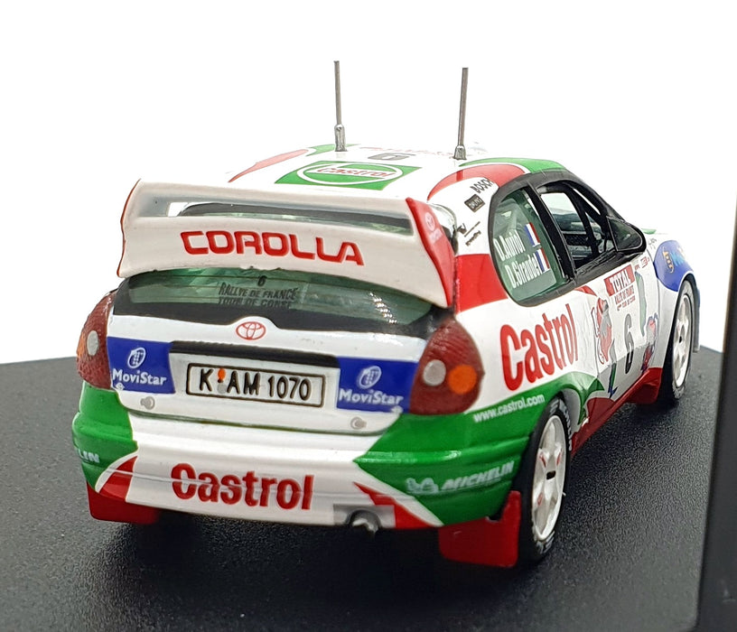 Vitesse 1/43 Scale V98200 - Toyota Corolla WRC #6 Rally Tour De Corse 1998