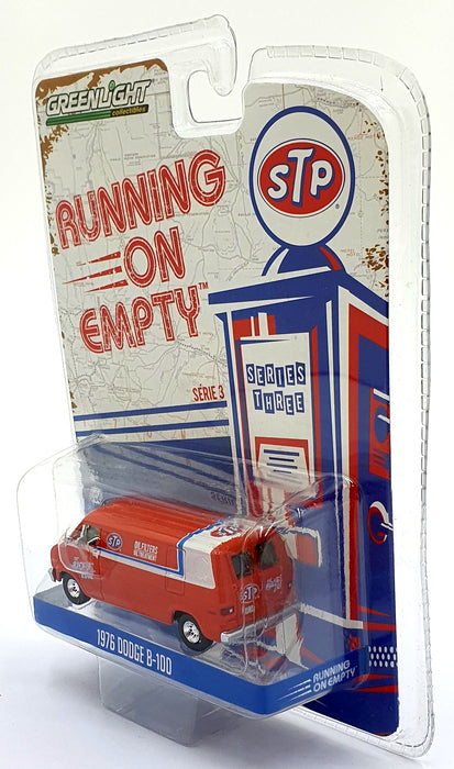 Greenlight 1/64 Scale 41030-C - 1976 Dodge B-100 - Red