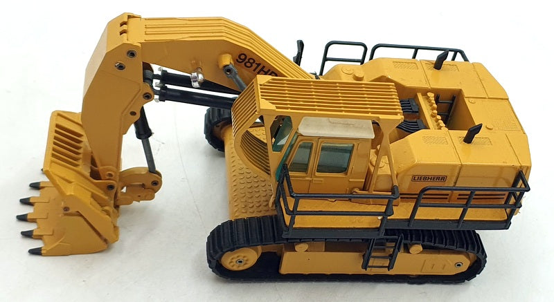 CEF 1/50 Scale Diecast CEF981 - Liebherr 981 HD Excavator - Yellow