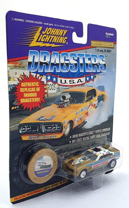 Johnny Lightning 1/64 Scale 323-01 Dragsters USA Wonder Wagon - Gold