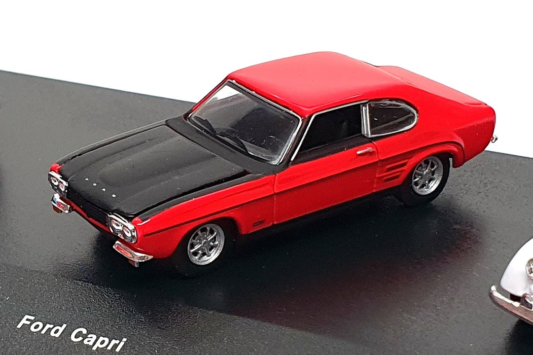 Schuco 1/72 Scale SC4172B - 4 Piece Gift Set MG BMW Ford Morgan